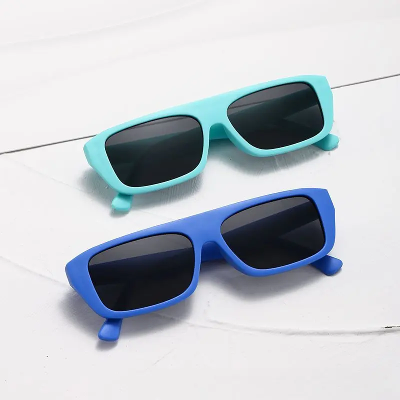 Men's Square Sunglasses with UV Protection