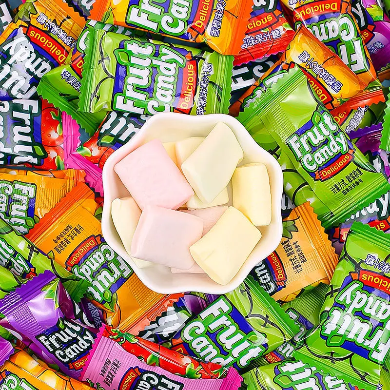 Mixed Fruit Flavored Gummy Candy, Snack Sweets