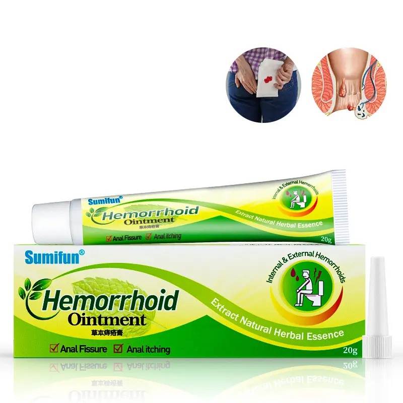 Sumifun Hemoroid Kremi ve Fitil Seti, İç ve Dış Kullanım, Aplikatörlü, K10014