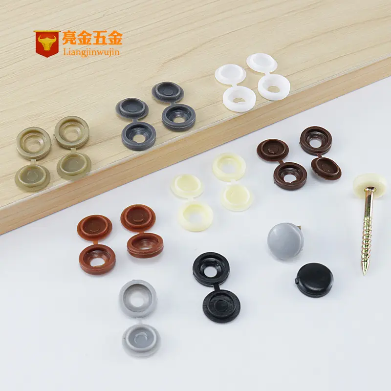 M4 Self-Tapping Screw Cover, Decorative Plastic Cross Head Cap