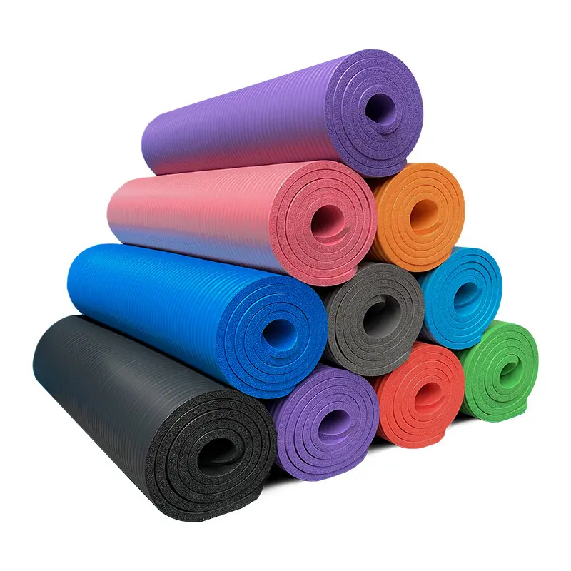 Thick, Wide and Long Non-Slip Yoga Mat for Women, Soft Fitness Mat