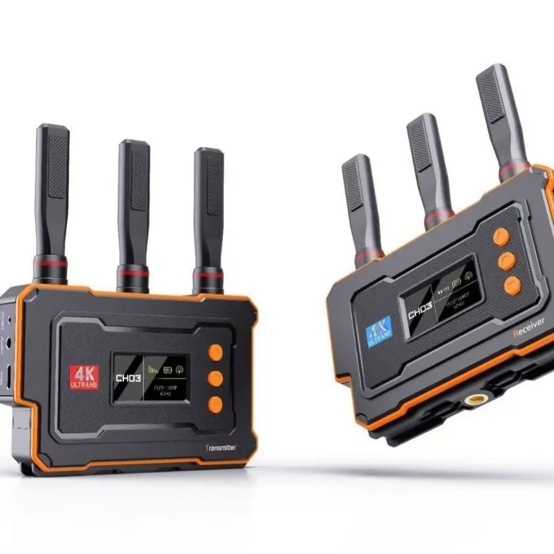 跨境新品VRRIS WL-096PRO 4K无线延长器450米无线图传 一发一收