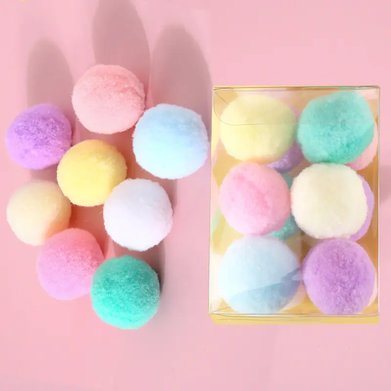 Silent Elastic Plush Ball Cat Toy