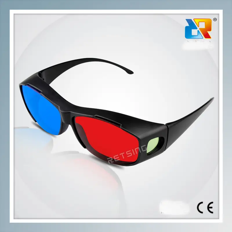 Red-Blue 3D Glasses, Universal for Computers, Phones and TVs