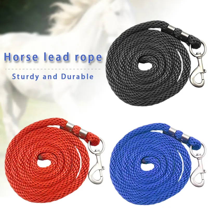 Heavy-Duty Wear-Resistant Horse Lead Rope and Tie Rope for Stables