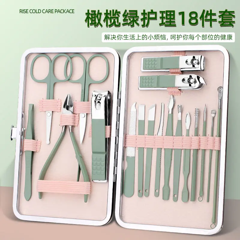 Manicure set, nail and pedicure tools