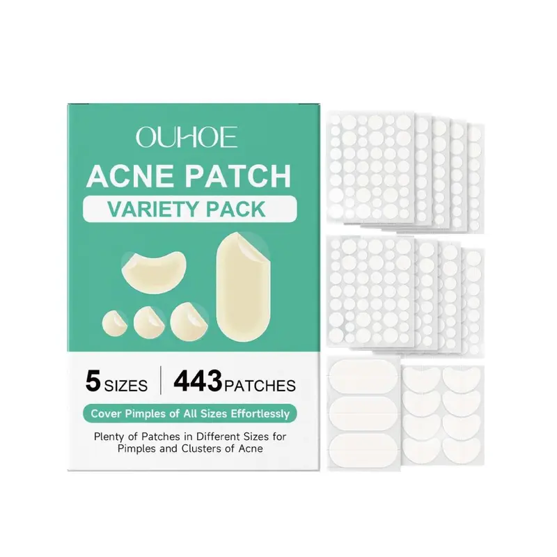 OUHOE Acne Concealer Patch Set, Gentle and Non-Irritating
