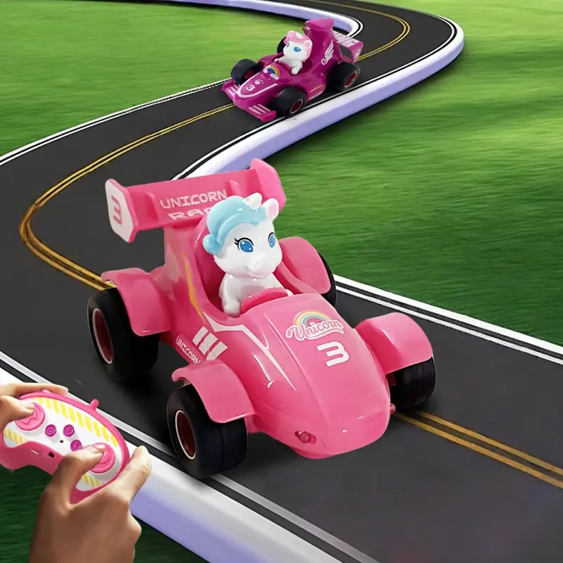 Unicorn remote control race car, wireless drift, children's educational toy car