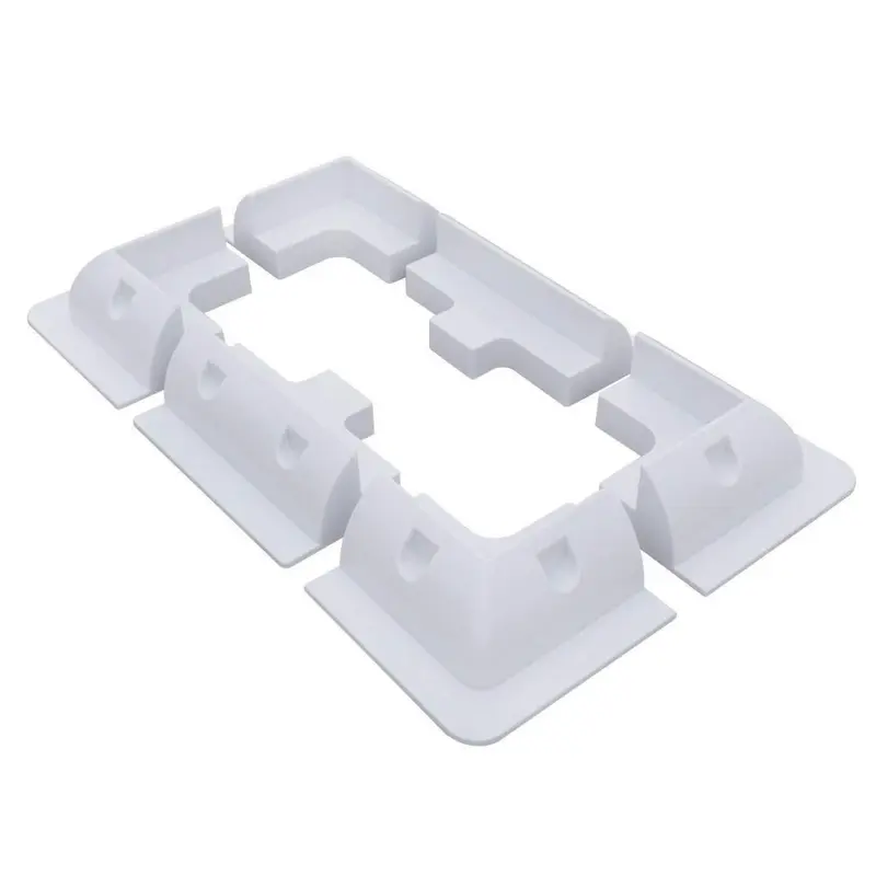 Solar Panel ABS Plastic Bracket Set, 7 Pieces, for RV and Yacht