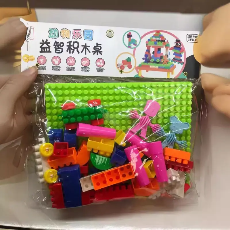 Kinder-DIY-Großpartikel-Kunststoffbausteine