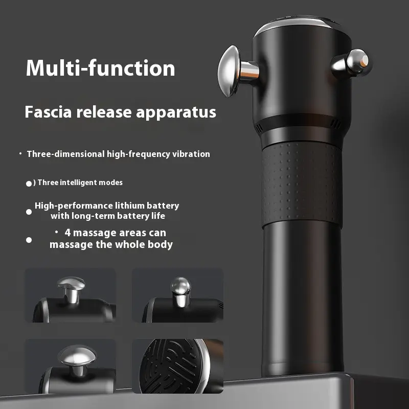 Professional fascia gun with smart variable speed