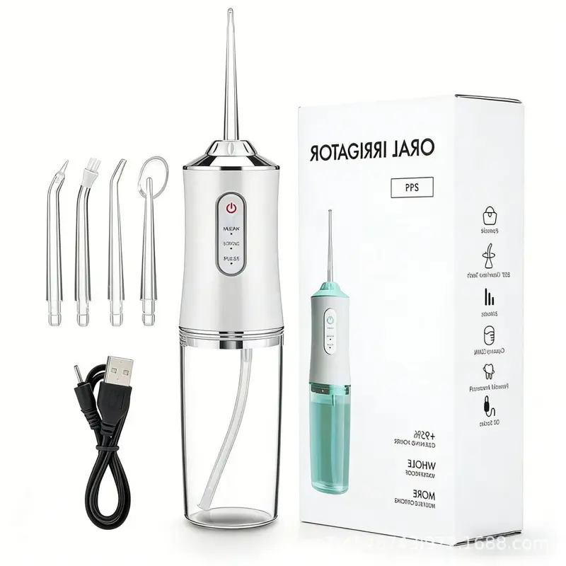 Electric Water Flosser, Waterproof, Orthodontic Use