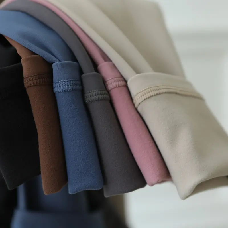 Women's Fleece-Lined Yoga Pants, High-Waisted, Butt-Lifting, Winter