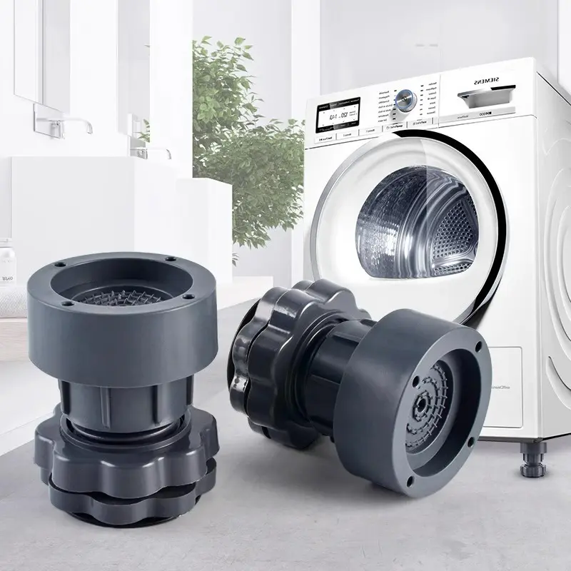 Washing machine feet pads, shock absorbing, non-slip, moisture resistant