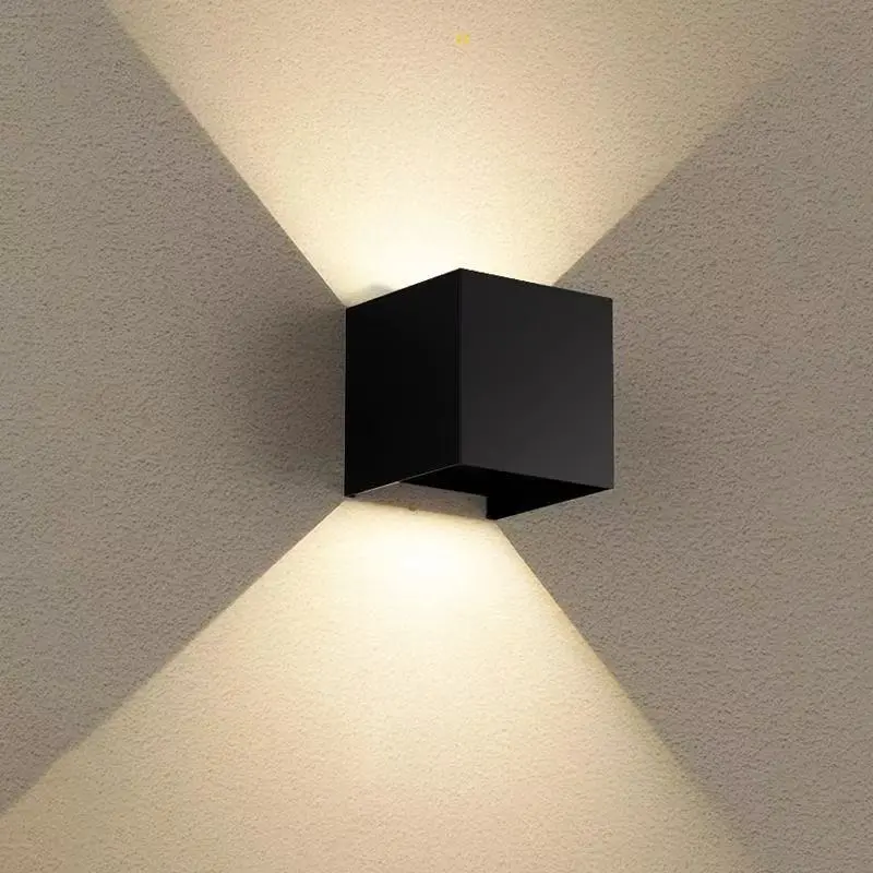 Outdoor Wall Light with Motion Sensor, Waterproof, ABS and Aluminum