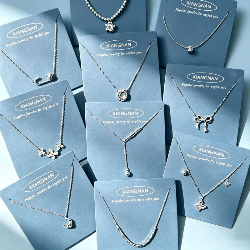S999 Sterling Silver Gardenia Necklace Sweet Floral