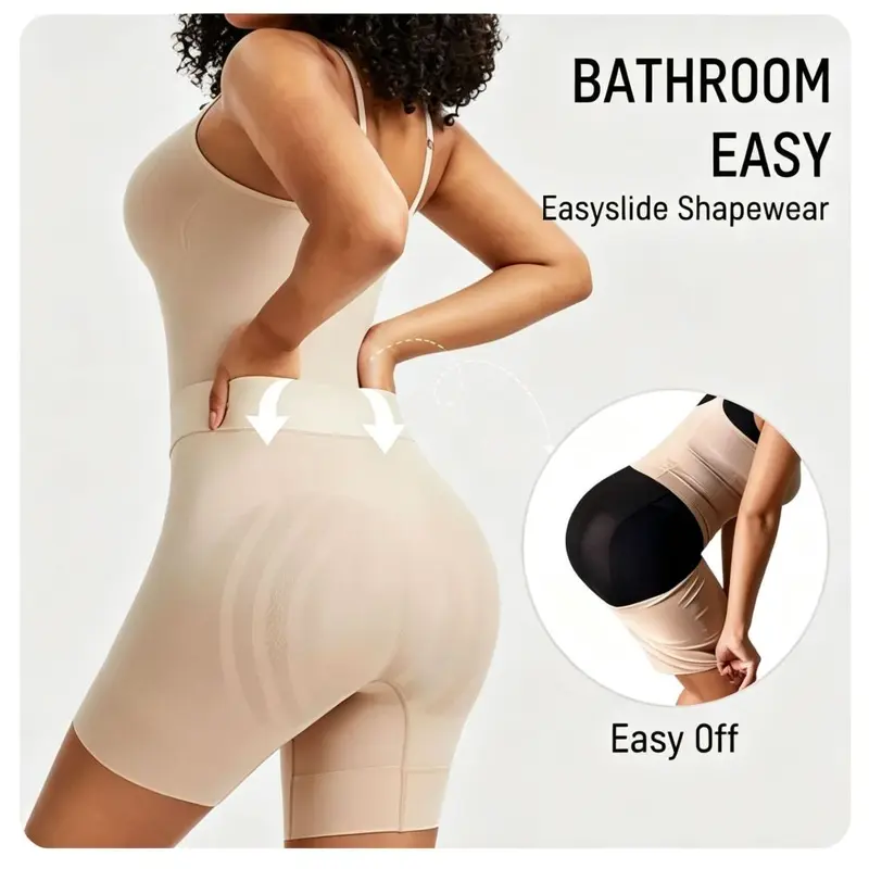 One-Piece Body Shaper, Tummy Control and Butt Lift, Seamless