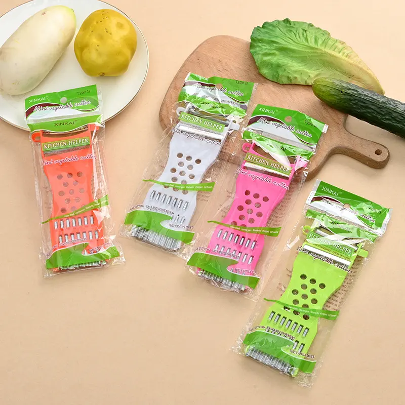 Multifunctional Manual Vegetable Peeler and Potato Slicer