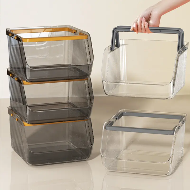 Acrylic Storage Box Clear Stackable Large Capacity