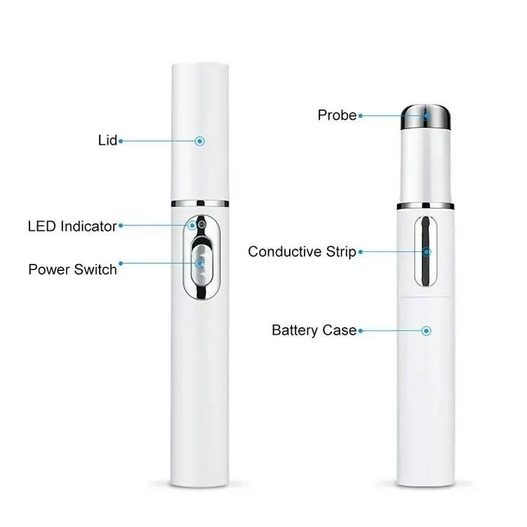 KD-7910 Grenzüberschreitender Blaulicht-Druckstift Augenmassagegerät Augenmassagestab Beauty-Eye-Gerät Upgrade-Heizgerät