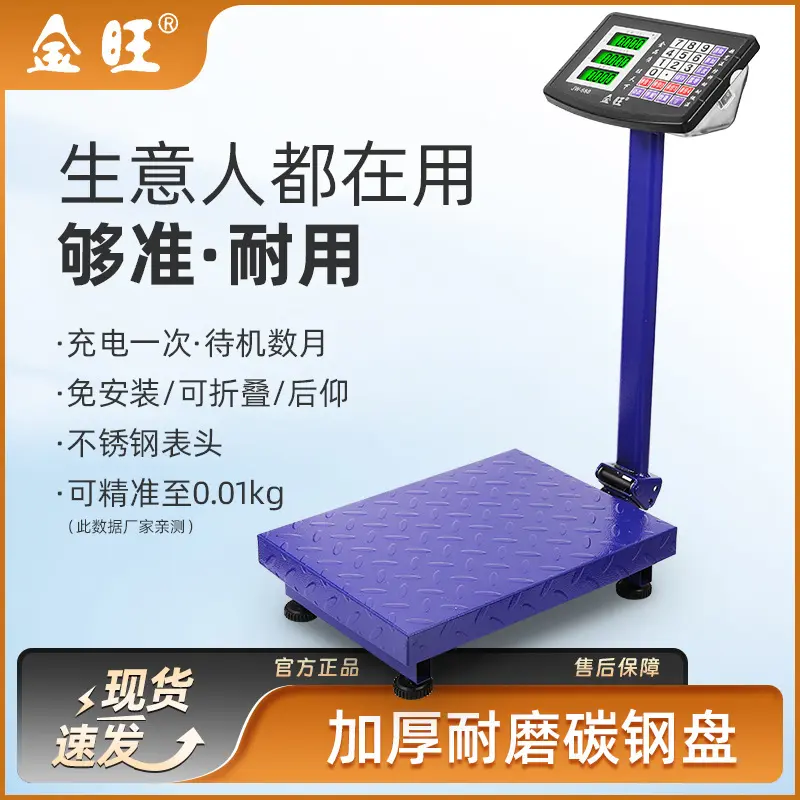 Elektronik Platform Terazi 300kg Katlanabilir