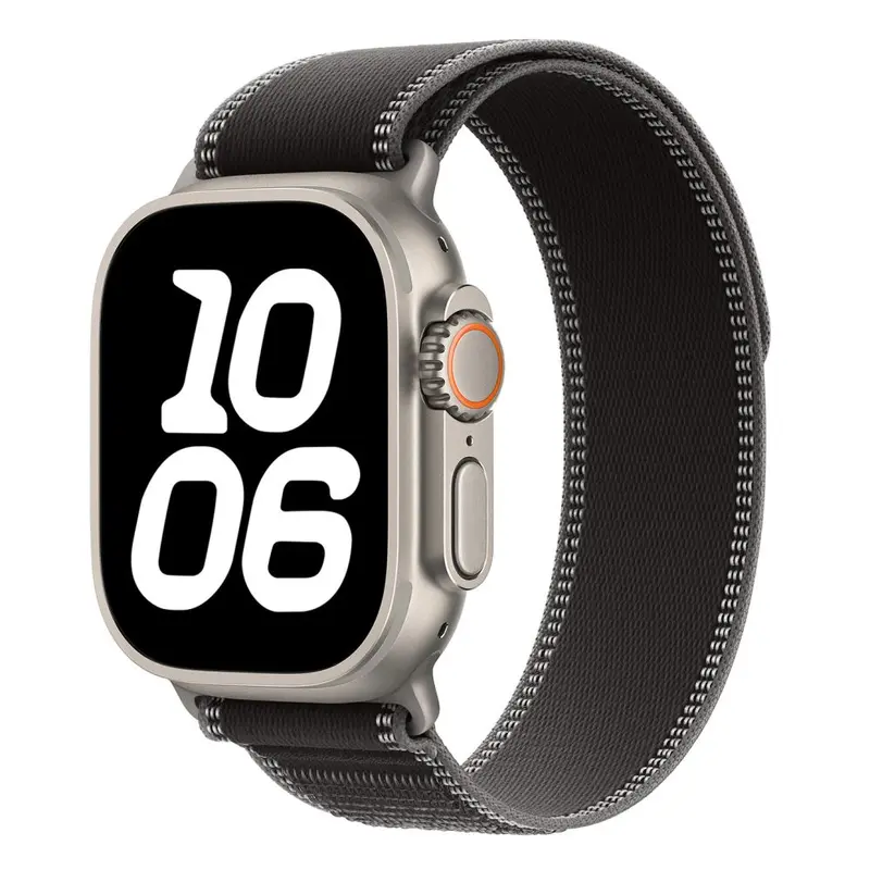 Apple Watch 1-12. Nesil Uyumlu Naylon Loop Kordon