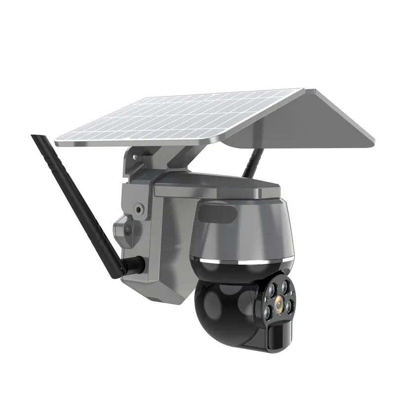 Outdoor-PTZ-Kamera, Solarbetrieb, aufladbar