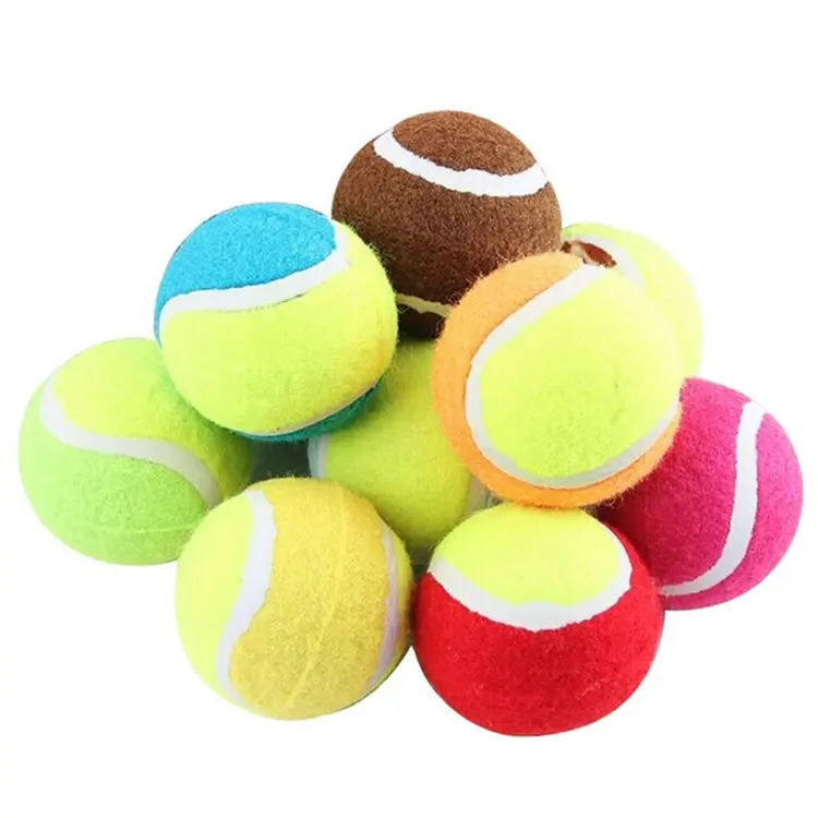Hundetennisball, nicht elastisch, Wurfspielzeug 6,5 cm