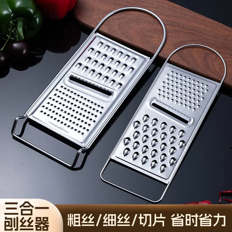 Stainless steel vegetable grater set, potato slicer cheese grater