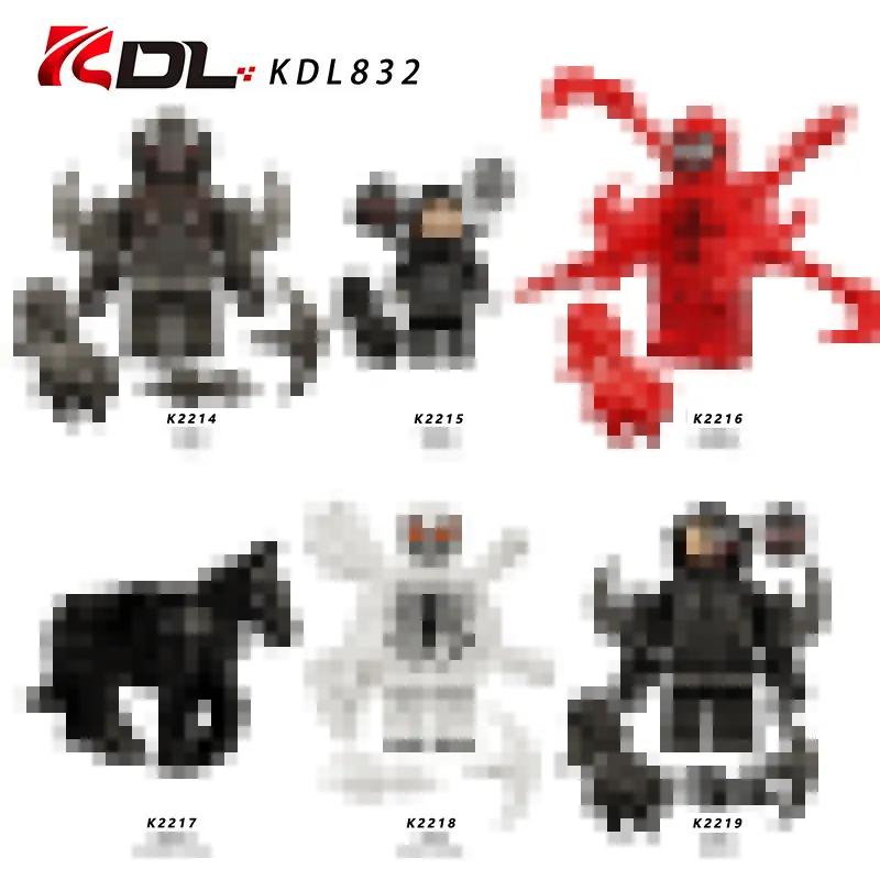 KDL832 Süper Kahraman Serisi Küçük Parçalı Yapı Taşı Minifigür Oyuncak