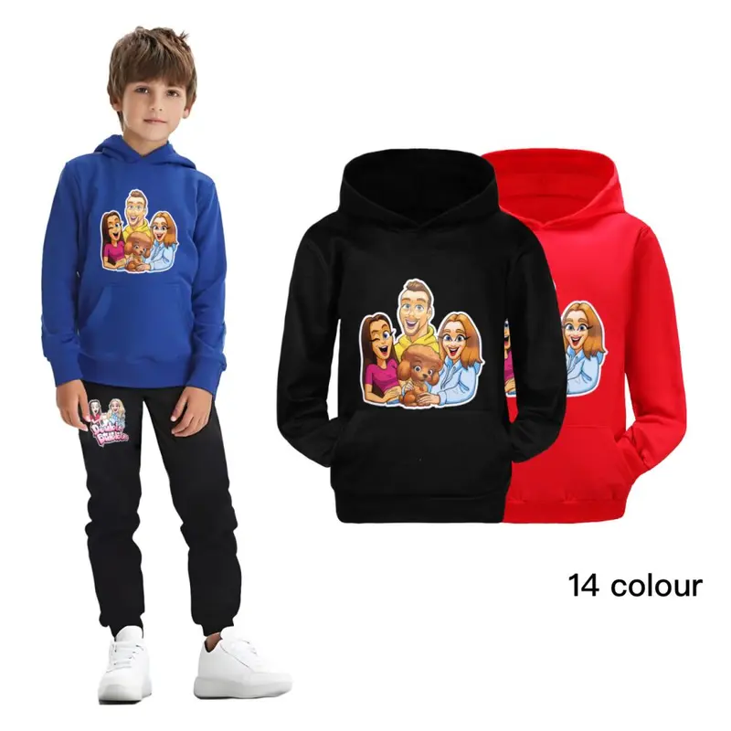 Double-Bubble-Kapuzenpullover und Kinder-Freizeitset