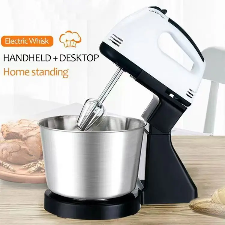 Electric stand mixer for whipping cream