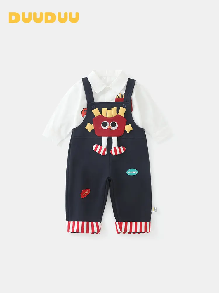 Long-Sleeve Baby Jumpsuit, Spring and Autumn
