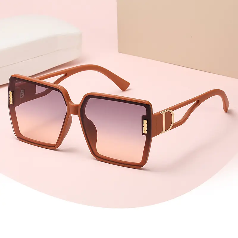 Damen-Sonnenbrille mit UV-Schutz, Trend-INS-Stil