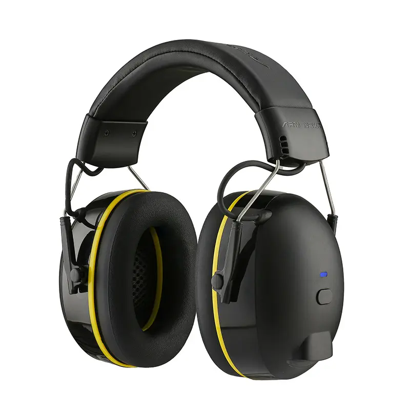 Bluetooth Garden Earmuffs, Noise-Canceling, Bluetooth Audio and Calls, External Audio Inpu