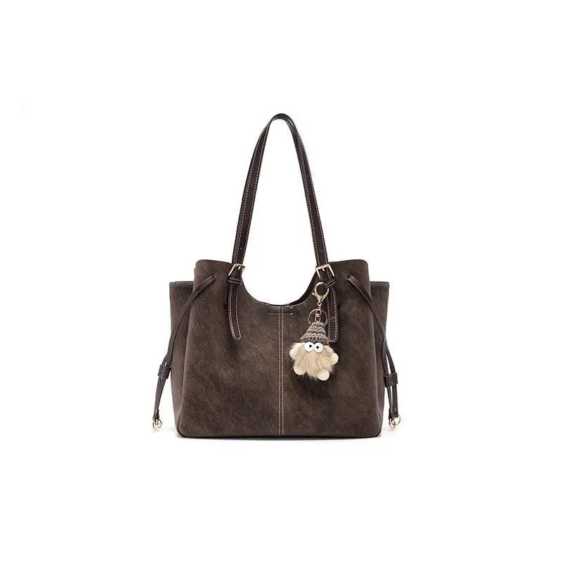 Women's Large Capacity Retro Tote Bag Vegetable Basket Style