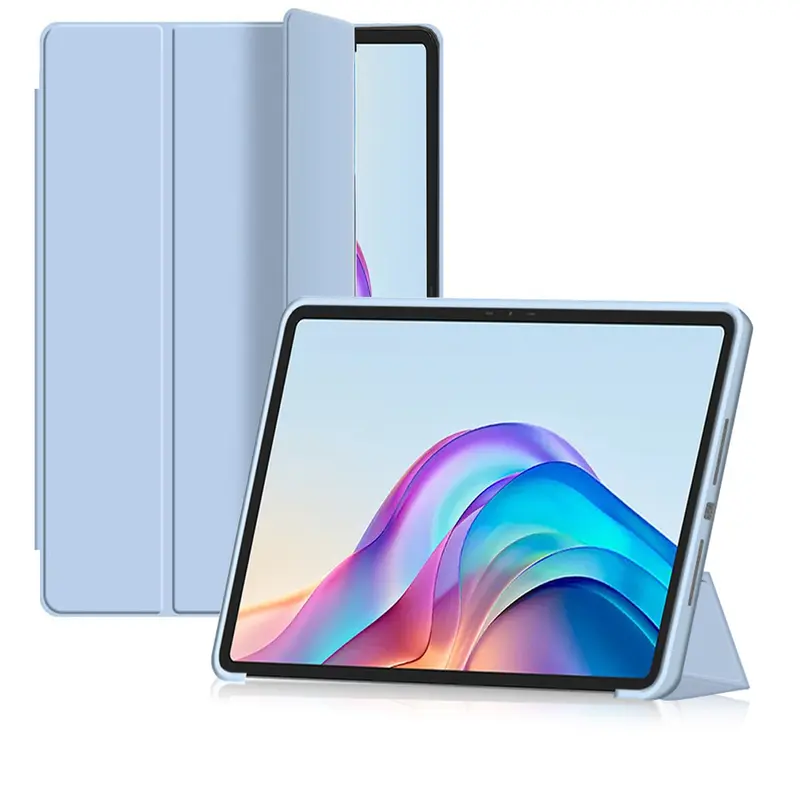 Tri-Fold TPU Case for Tecno Megapad Pro LTE 12-Inch T1201 Tablet