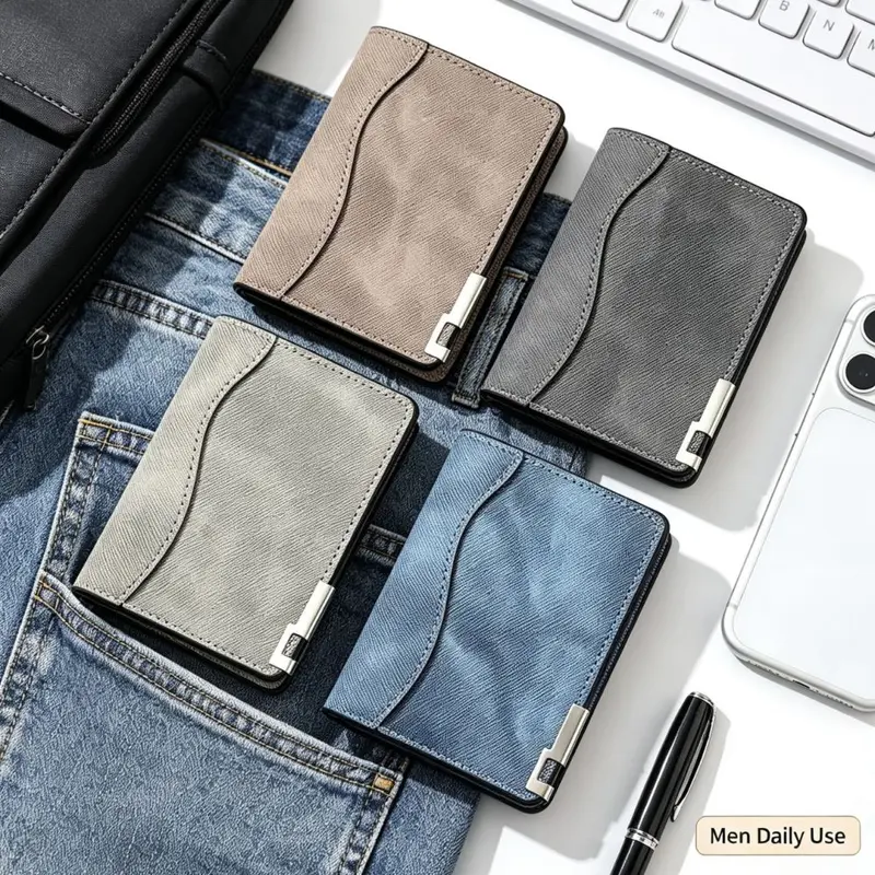 Men's Short Horizontal Wallet