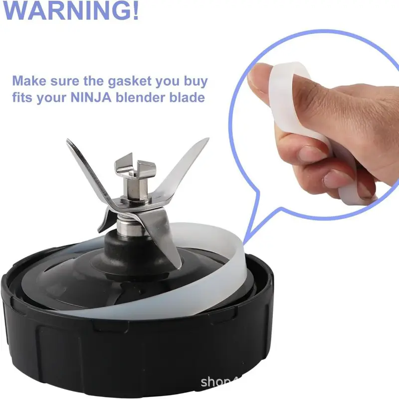 Sealing Ring for Ninja Blender Juicer 3.9 inch, Fits BL480 BL680 BL910 CT680