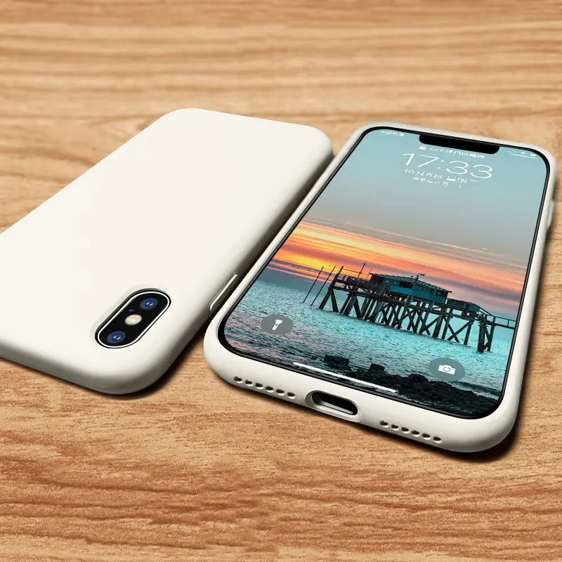 Apple X cep telefonu kılıfı için uygundur iPhonexsmax cep telefonu kılıfı XR düşmeyi önleyici ultra ince sert silikon 11 şeffaf beyaz xs