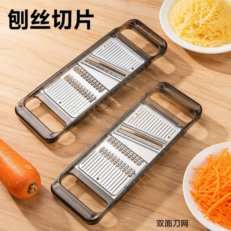 Stainless steel vegetable slicer for potatoes and carrots