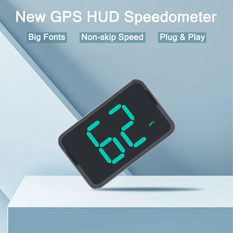 S9 2025 HUD baş-üstü ekran araç evrensel GPS Beidou hız göstergesi yeni enerji tramvay