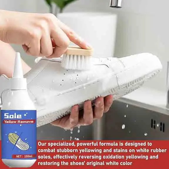 KineShineX Yellowing Remover Gel for White Sneakers