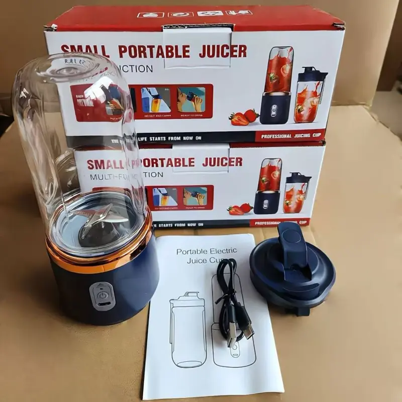 Portable juicing cup, rechargeable, multifunctional