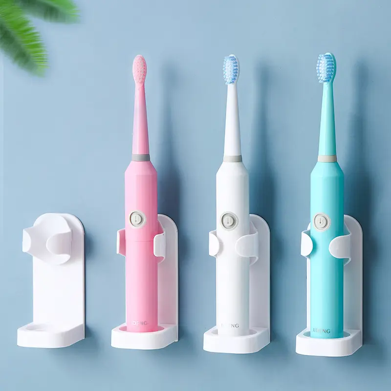 Electric Toothbrush Holder, Wall-Mounted Punch-Free Bathroom Stand