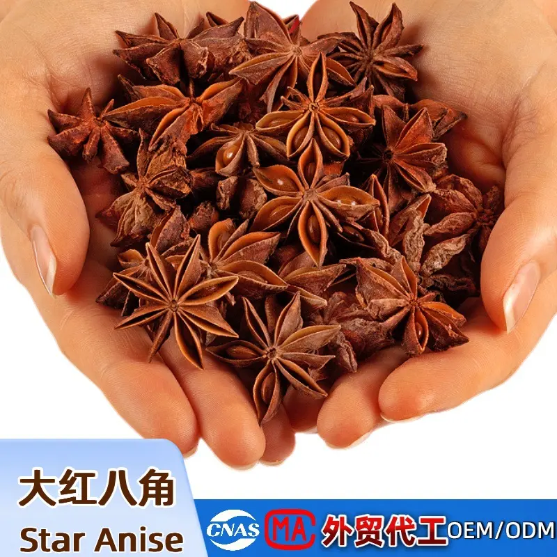 Guangxi Large Red Star Anise, Bay Leaf and Cinnamon Spice Mix