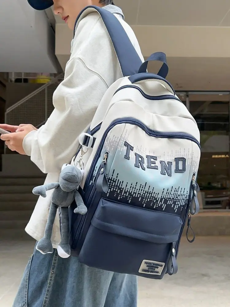 Gradient Large-Capacity Middle and High School Backpack