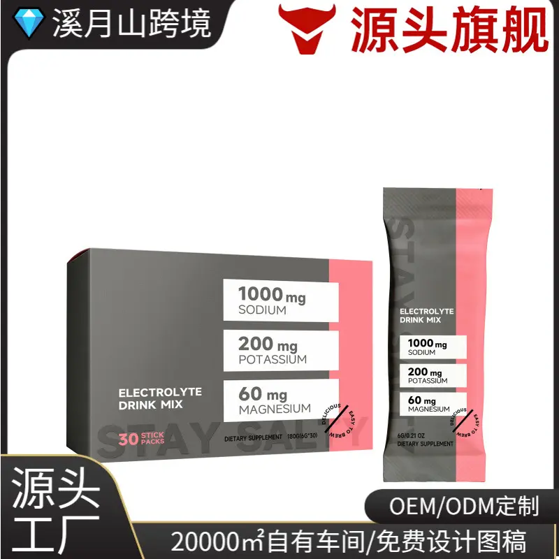 Electrolyte Energy Powder, Gentle Formula, Portable Supplement