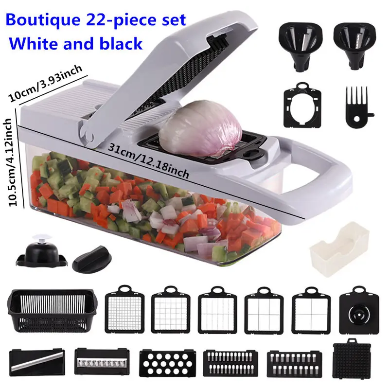 Multifunctional vegetable chopper, onion, potato, grater