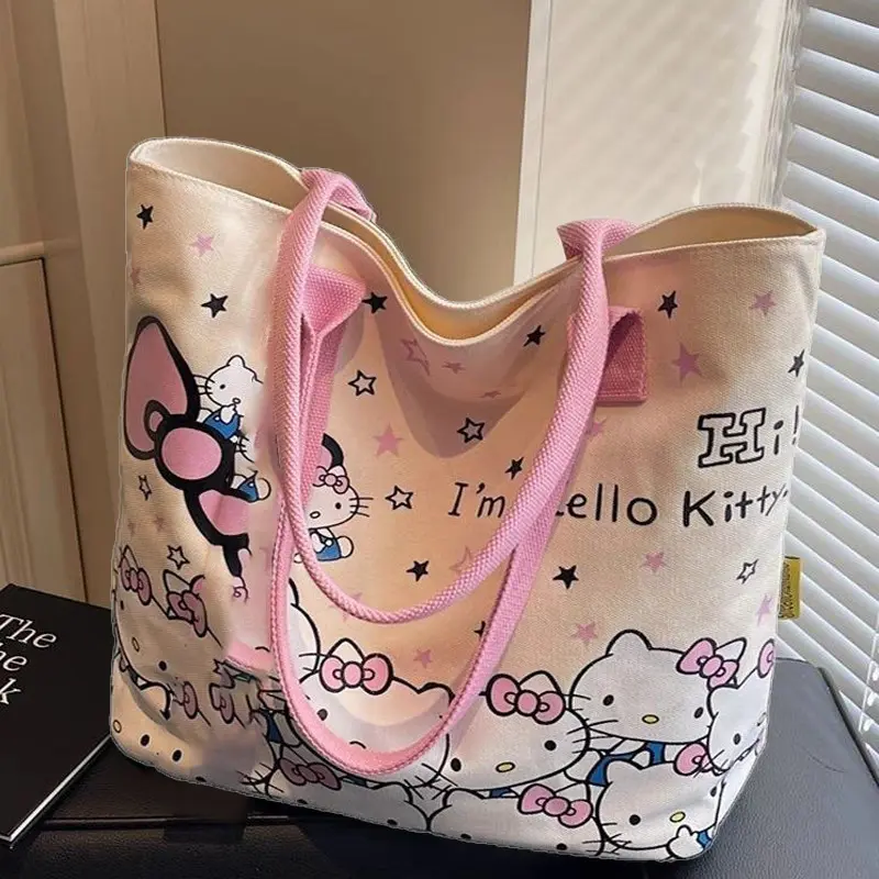 Gingham Leinwand Handtasche, süßes frisches Design, kleine Umhängetasche